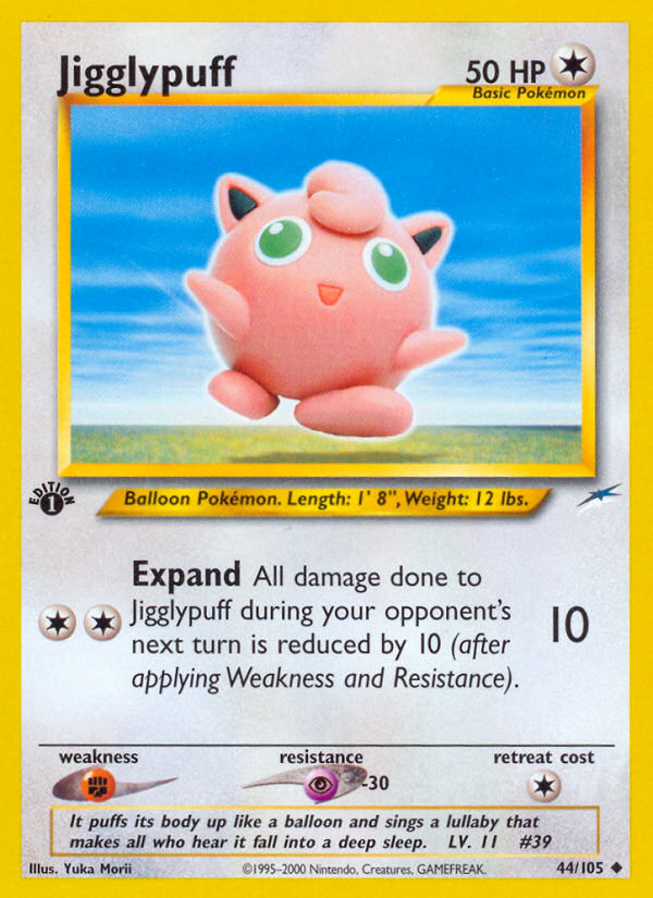(#44/105) Jigglypuff - Unlimited [Neo Destiny]