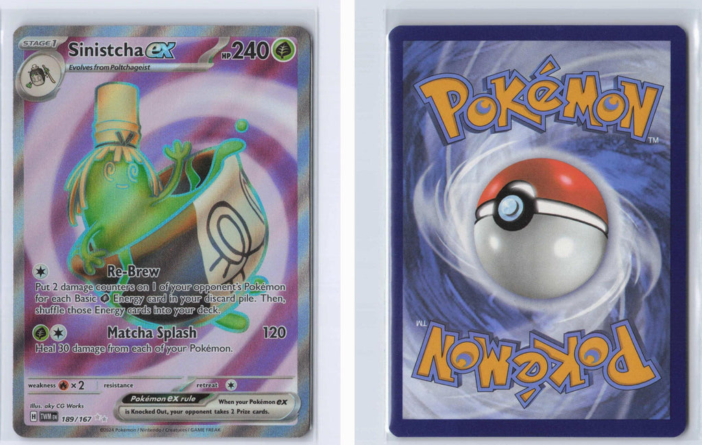 (#189/167) Sinistcha ex - Holo [Twilight Masquerade]