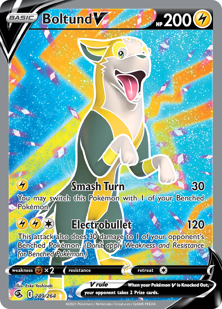 (#249/264) Boltund V - Holo [Fusion Strike]