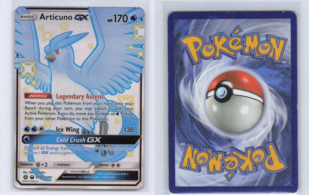 (#SV54/SV94) Articuno GX - Holo [Hidden Fates Shiny Vault]