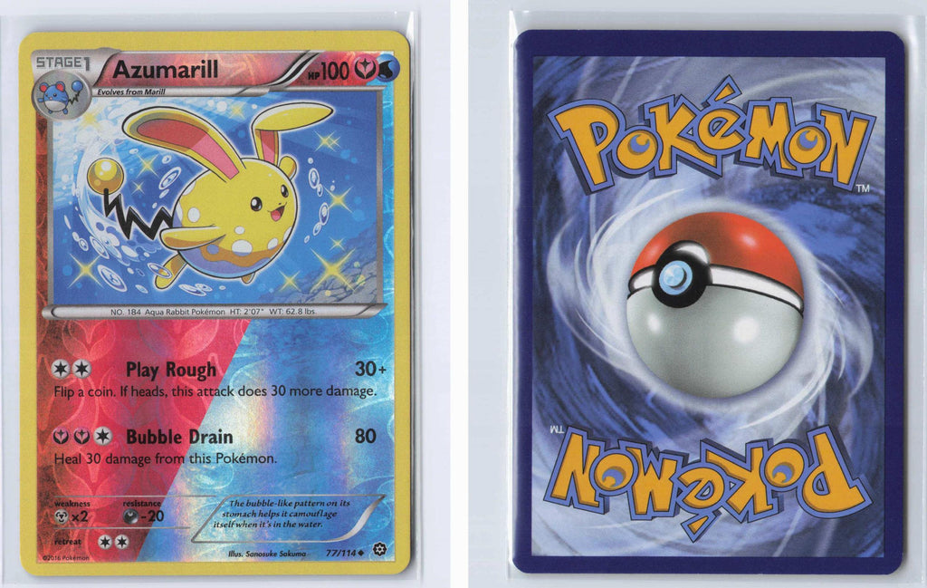 (#77/114) Azumarill - Reverse Holo [Steam Siege]