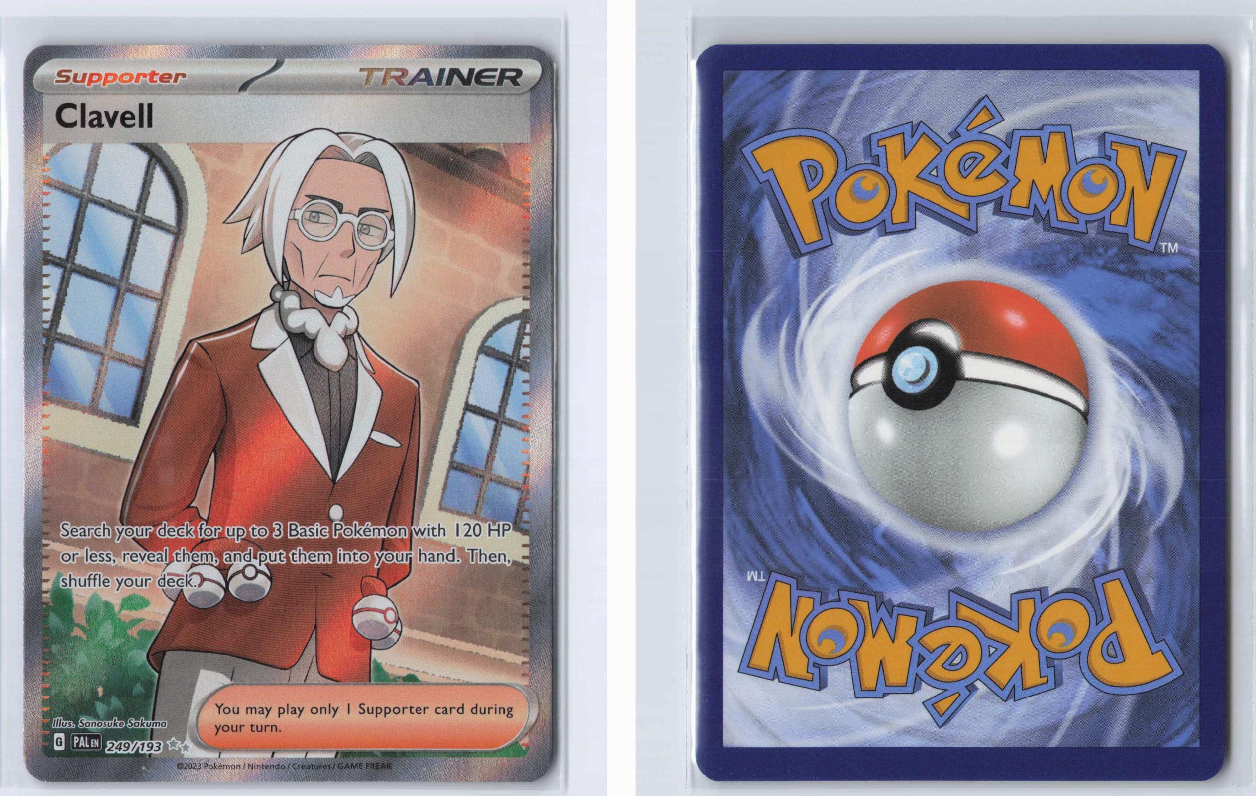 (#249/193) Clavell - Holo [Paldea Evolved]