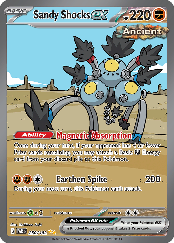 (#250/182) Sandy Shocks ex - Holo [Paradox Rift]