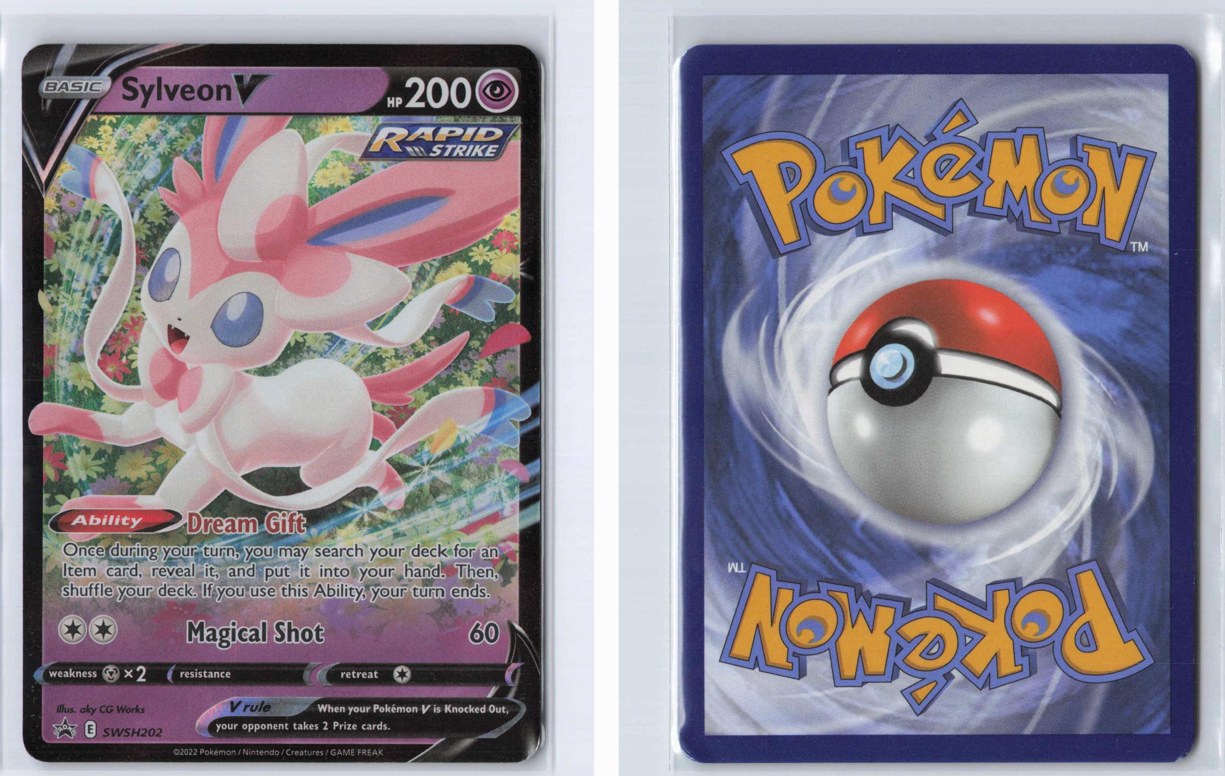 (#SWSH202) Sylveon V - Holo [Sword & Shield Promo]