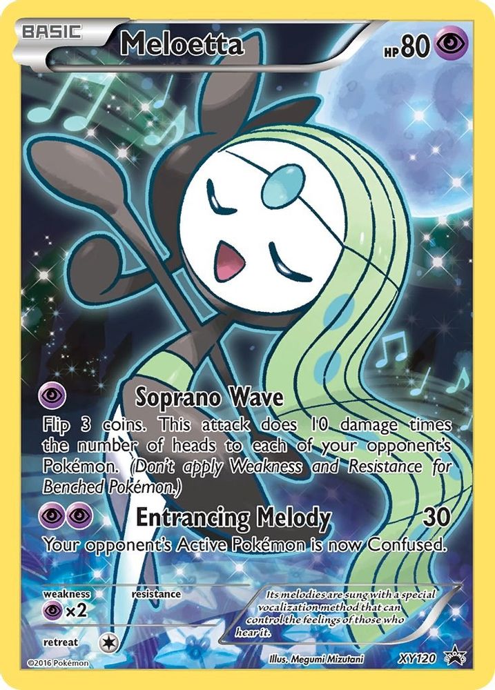 (#XY120) Meloetta - Holo [XY Promo]