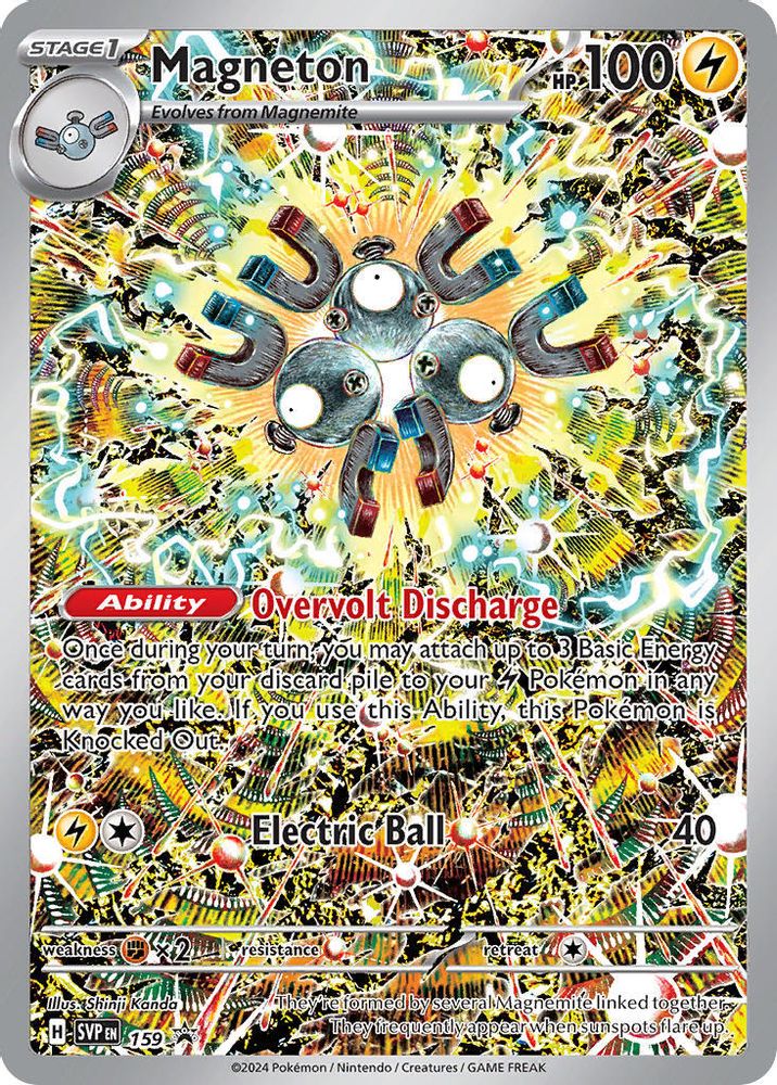 (#159) Magneton - Holo [Scarlet & Violet Promo]