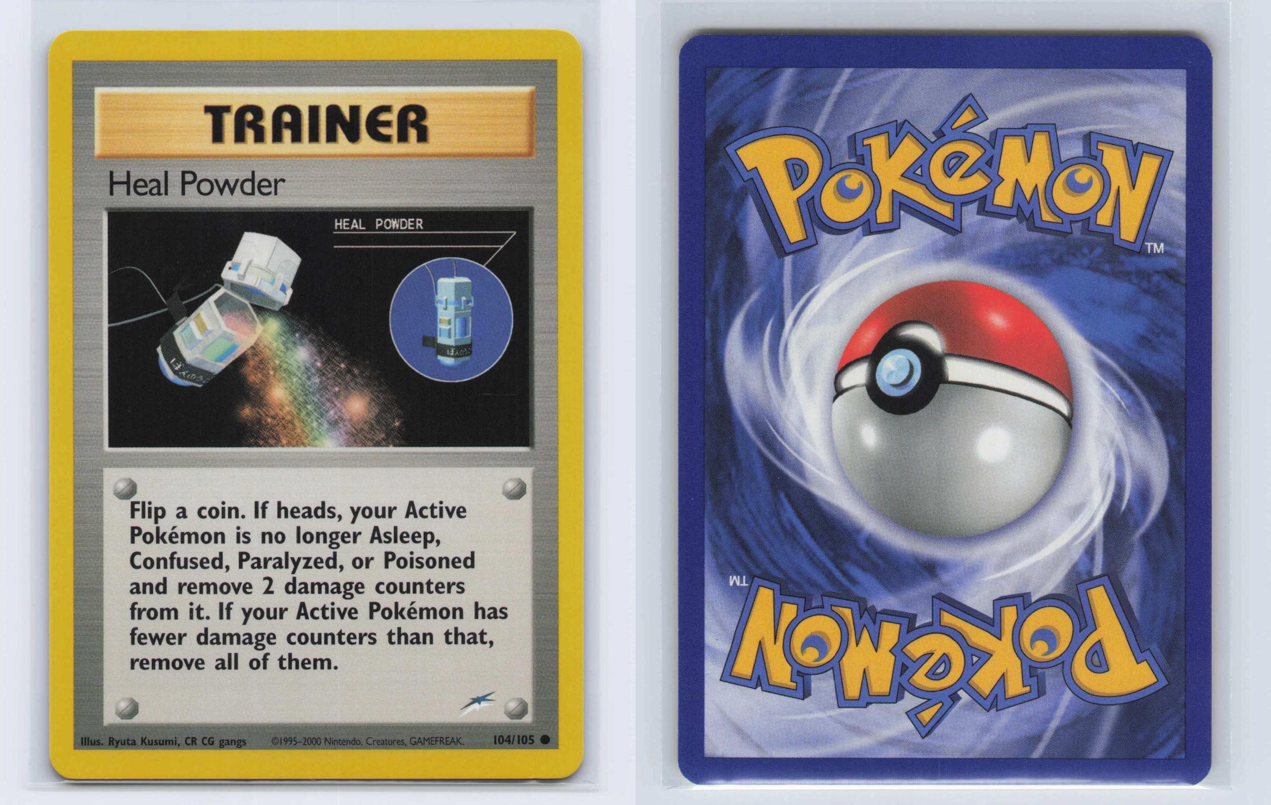 (#104/105) Heal Powder - Unlimited [Neo Destiny]