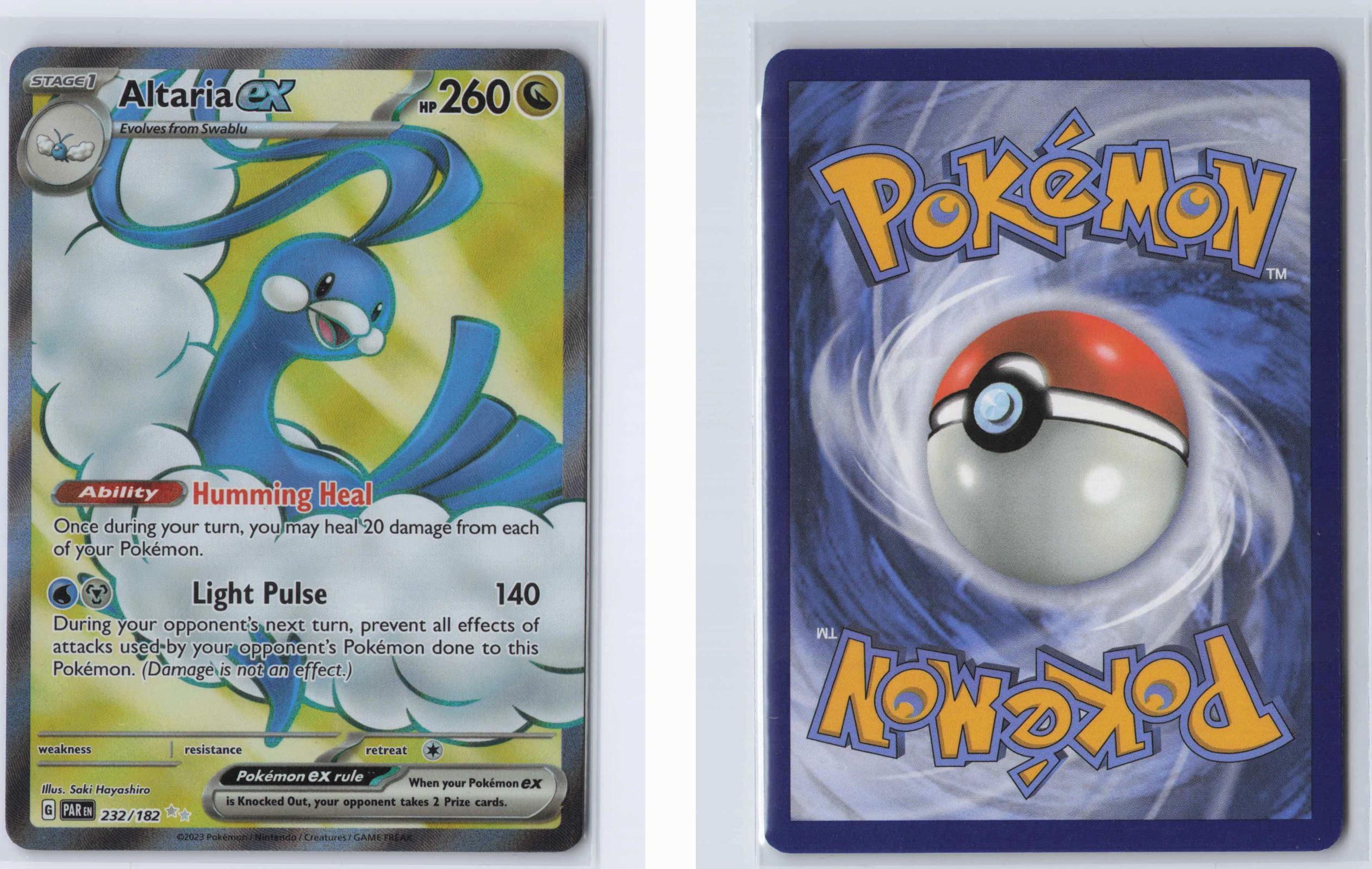 (#232/182) Altaria ex - Holo [Paradox Rift]