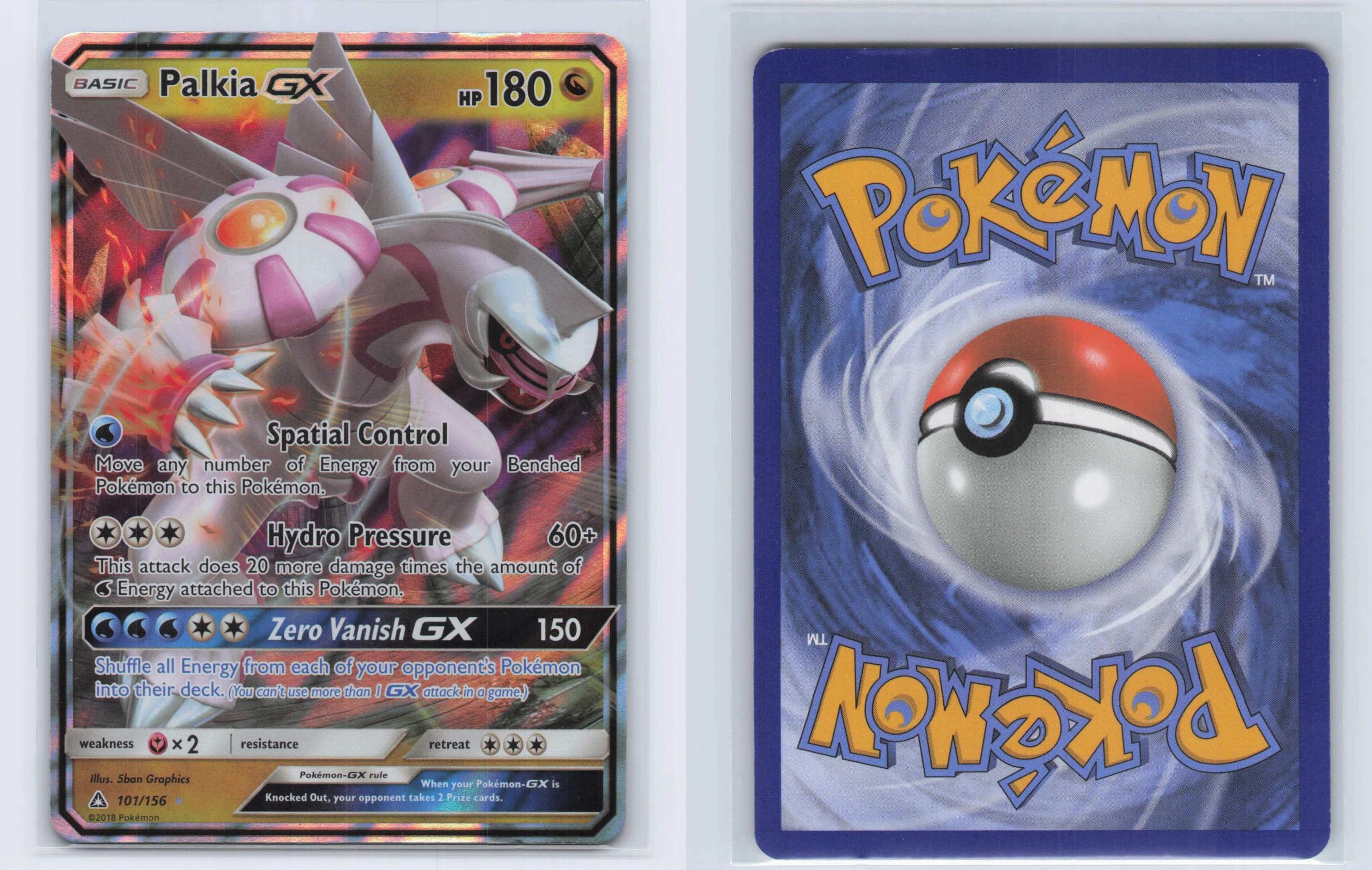 (#101/156) Palkia GX - Holo [Ultra Prism]