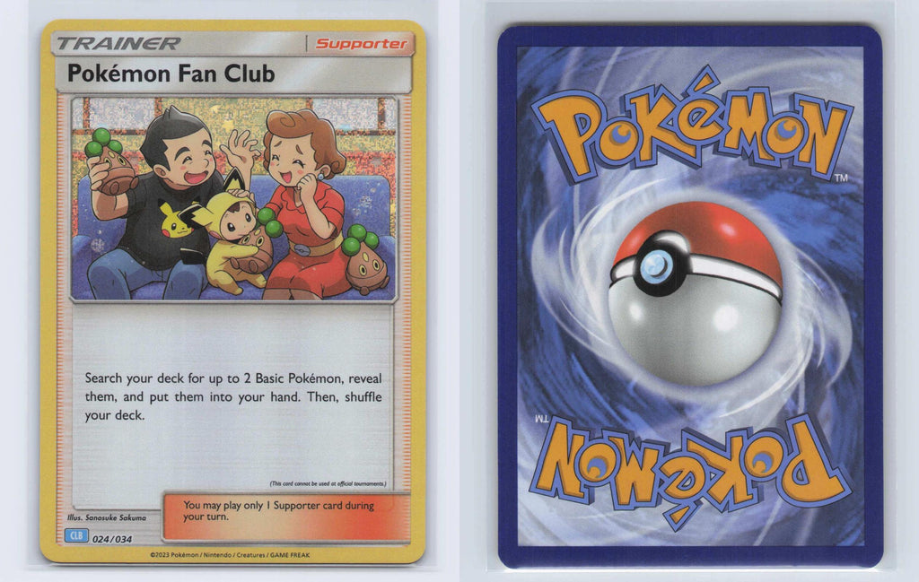 (#024/034) Pokemon Fan Club (CLB) - Holo [Trading Card Game Classic]