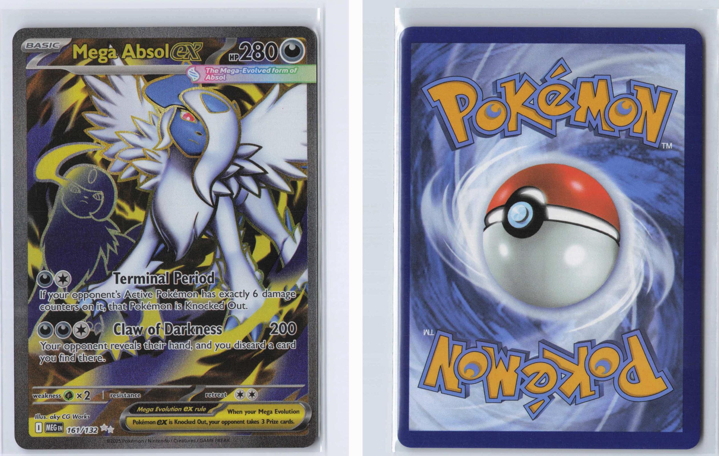 (#161/132) Mega Absol ex - Holo [Mega Evolution]