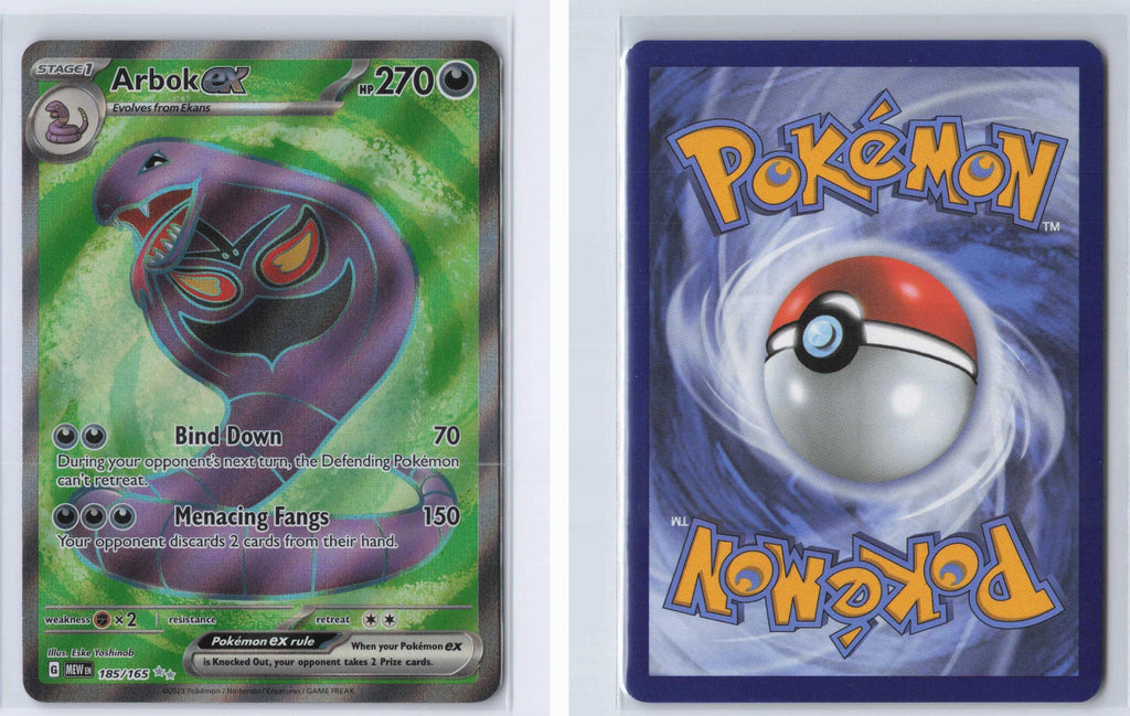 (#185/165) Arbok ex - Holo [151]