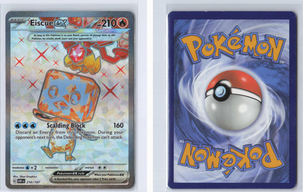 (#210/197) Eiscue ex - Holo [Obsidian Flames]