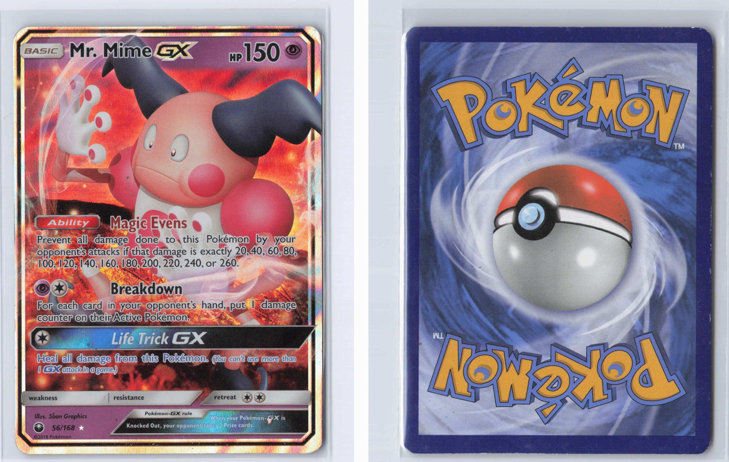 (#56/168) Mr. Mime GX - Holo [Celestial Storm]