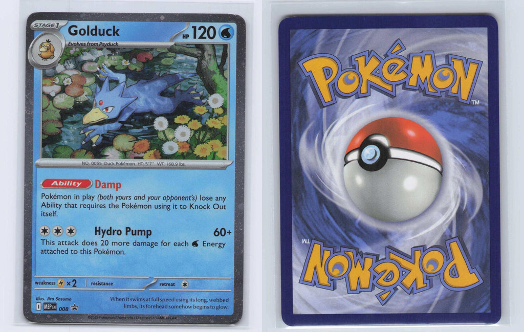 (#008) Golduck - Holo [ME: Mega Evolution Promo]
