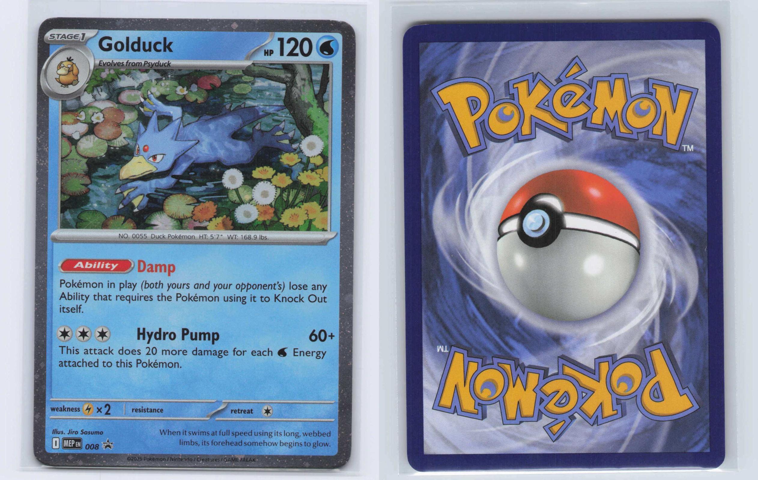 (#008) Golduck - Holo [ME: Mega Evolution Promo]