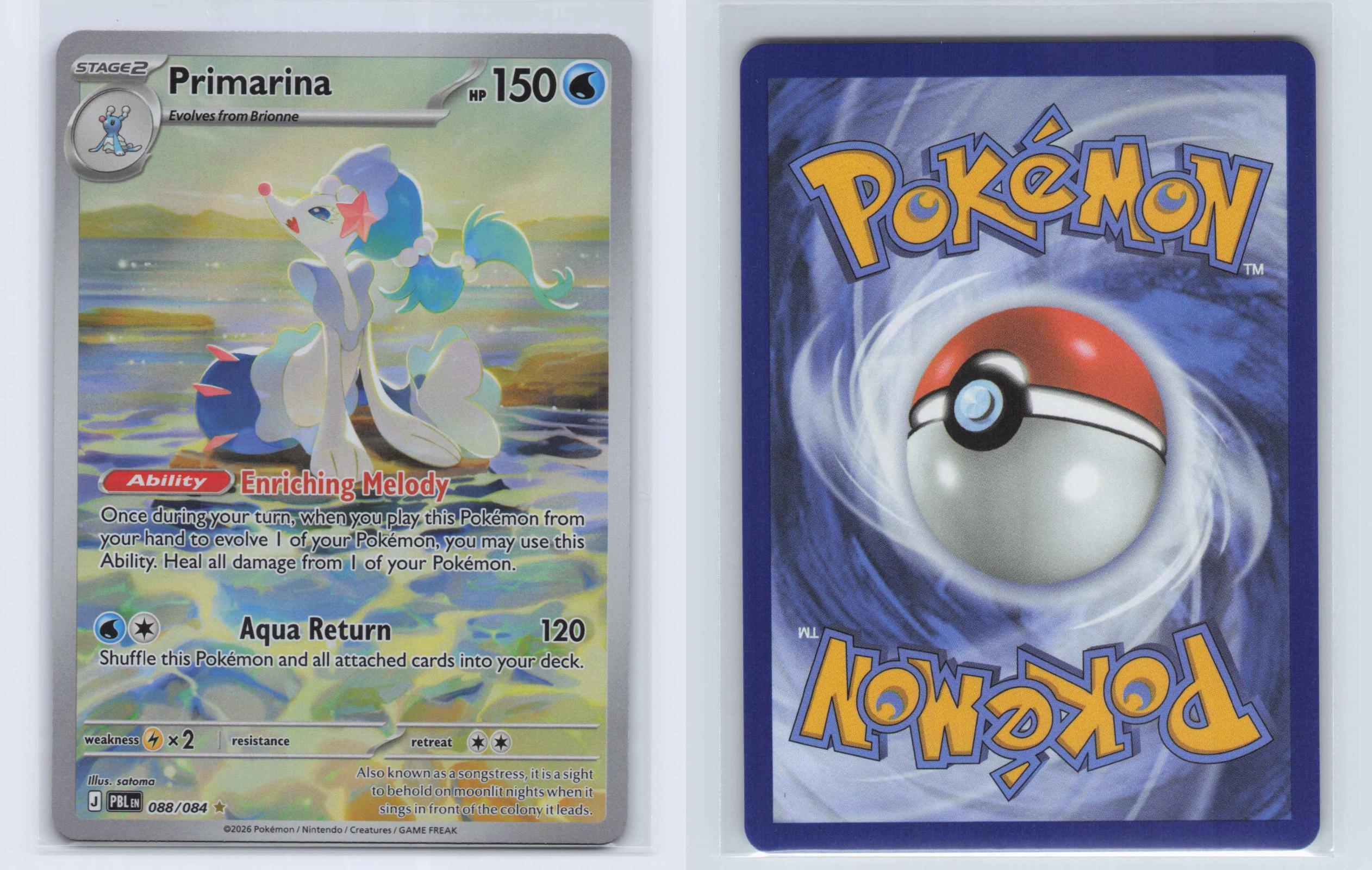 (#088/084) Primarina - Holo [Pitch Black]