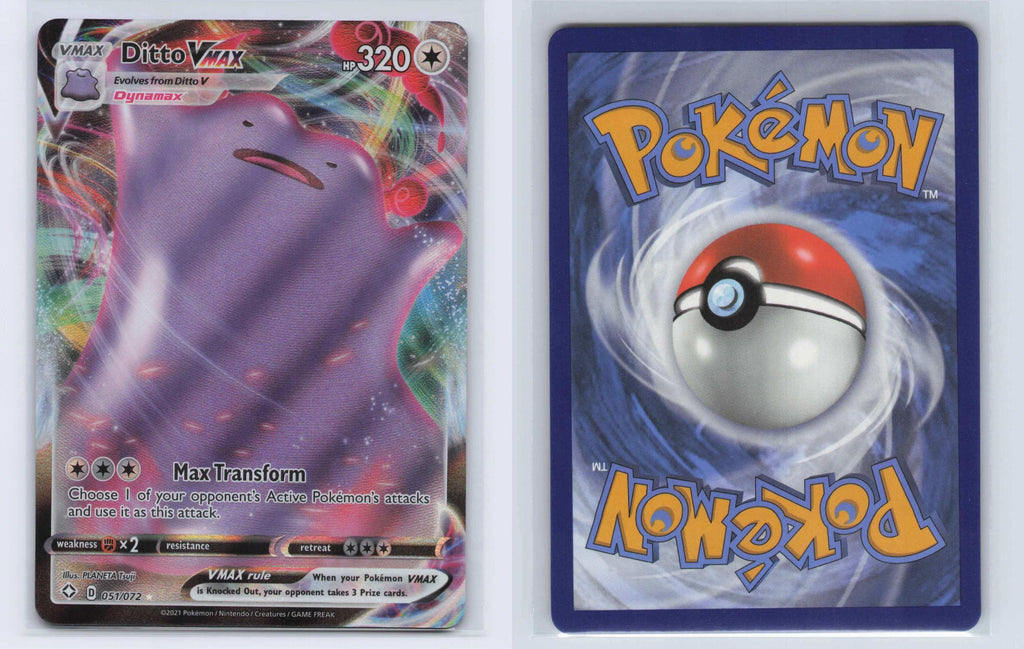 (#051/072) Ditto VMAX - Holo [Shining Fates]