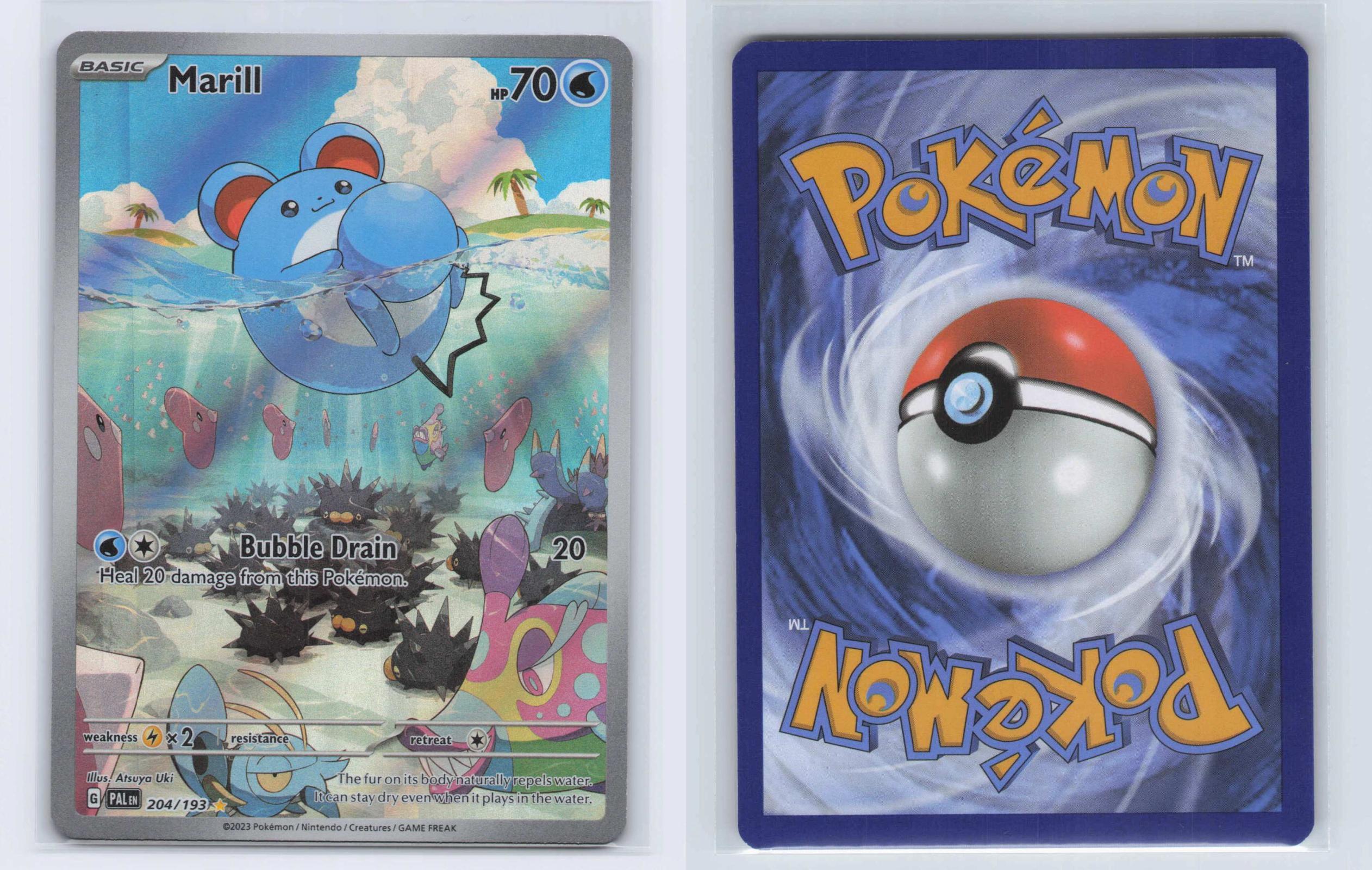 (#204/193) Marill - Holo [Paldea Evolved]