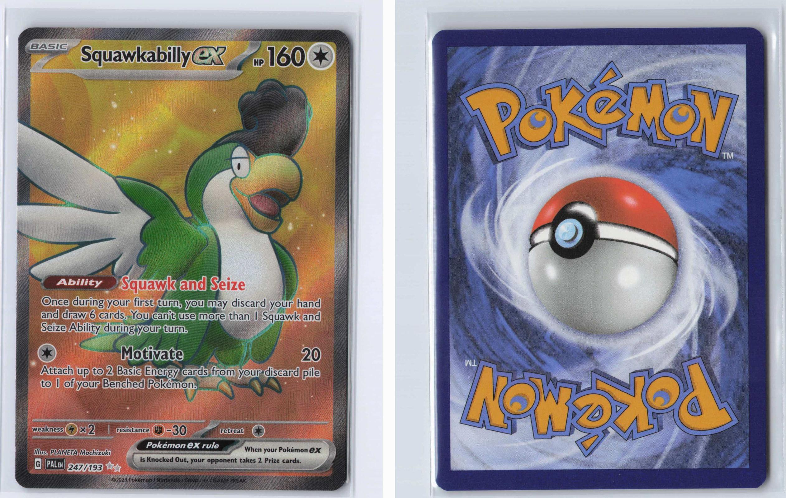 (#247/193) Squawkabilly ex - Holo [Paldea Evolved]