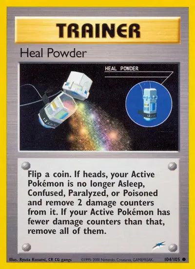 (#104/105) Heal Powder - Unlimited [Neo Destiny]