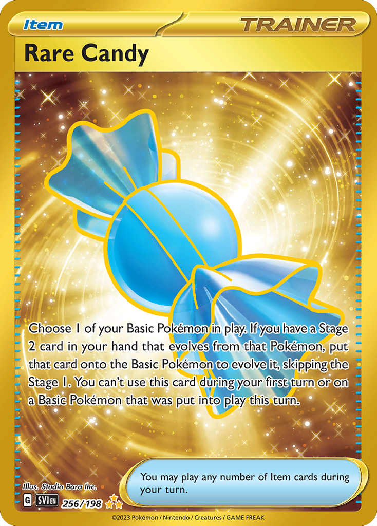 (#256/198) Rare Candy - Holo [Scarlet & Violet]