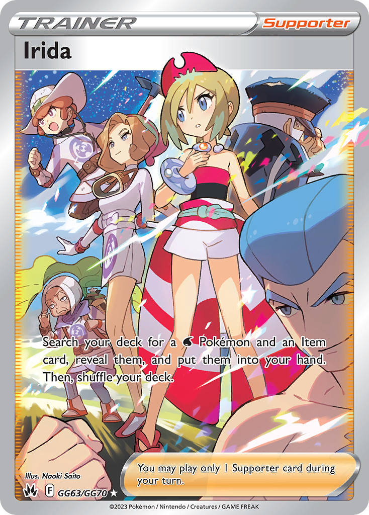 (#GG63/GG70) Irida - Holo [Crown Zenith Galarian Gallery]