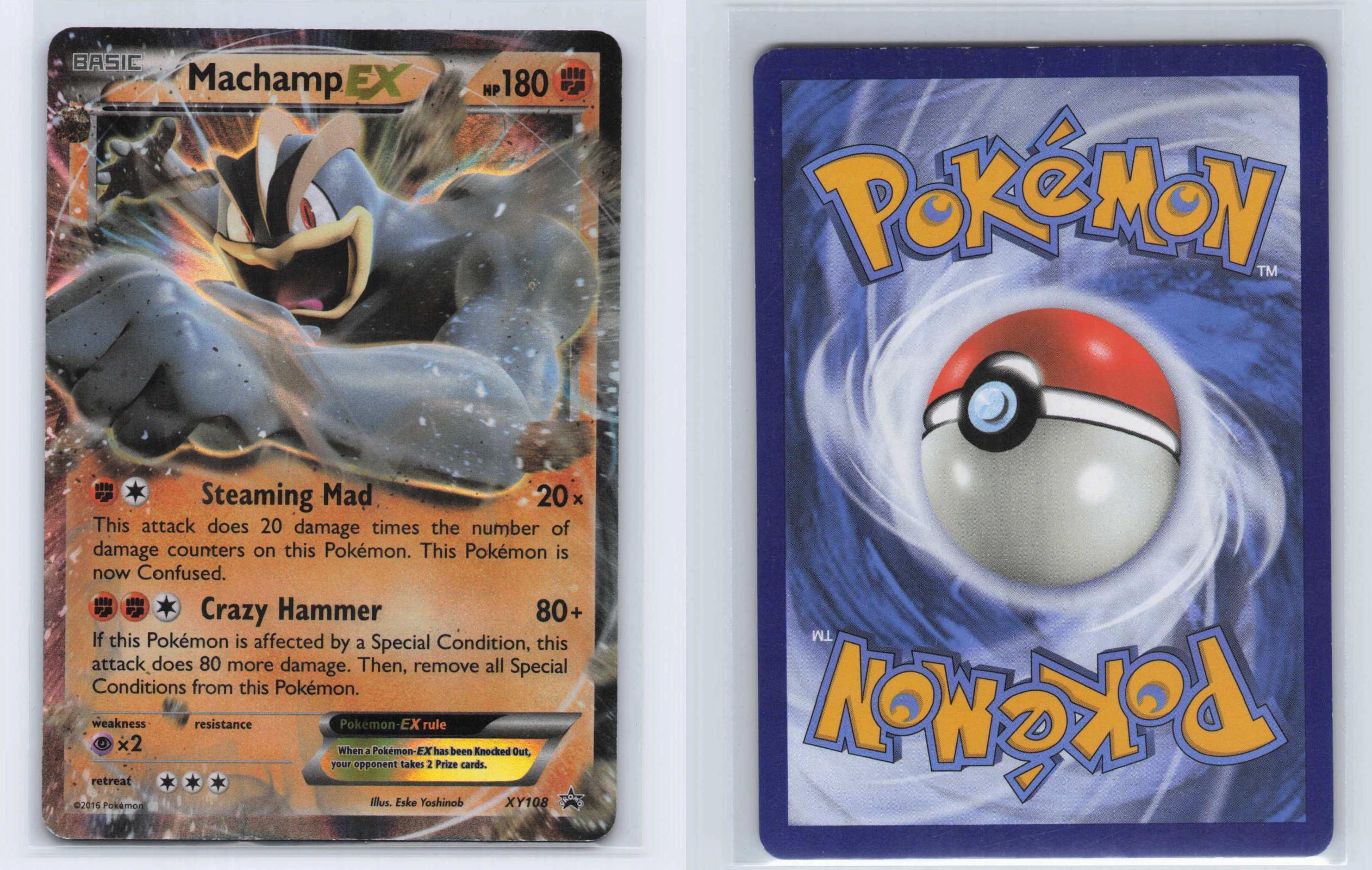 (#XY108) Machamp EX - Holo [XY Promo]