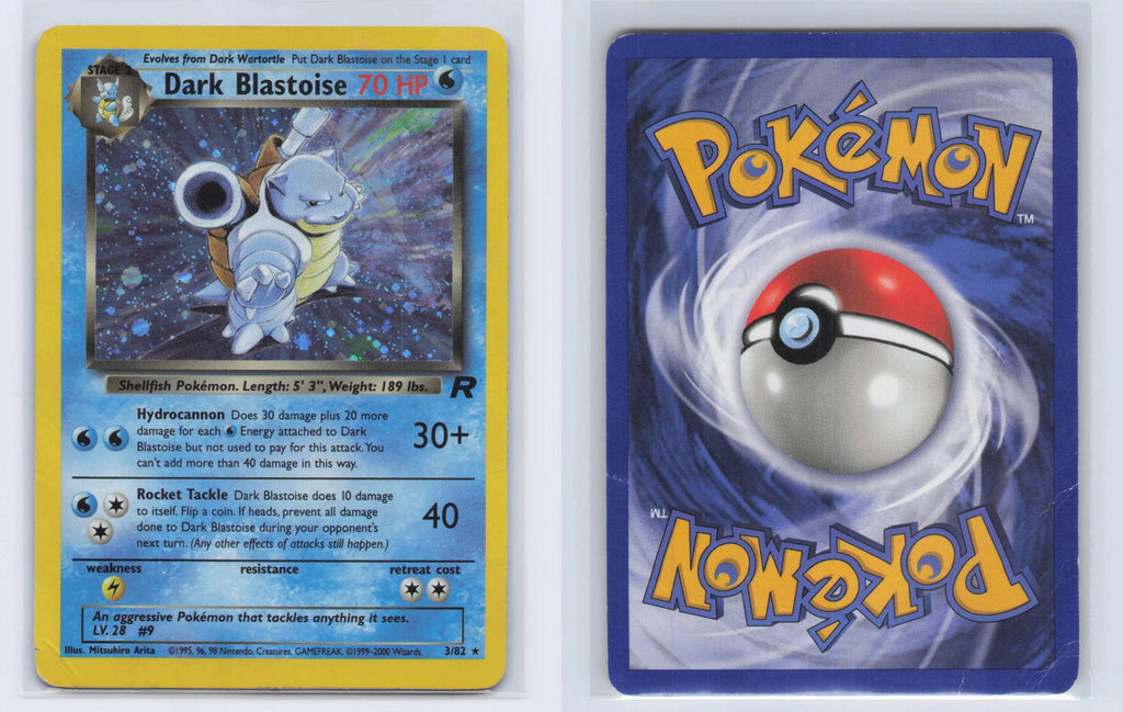 (#3/82) Dark Blastoise - Unlimited Holo [Team Rocket]