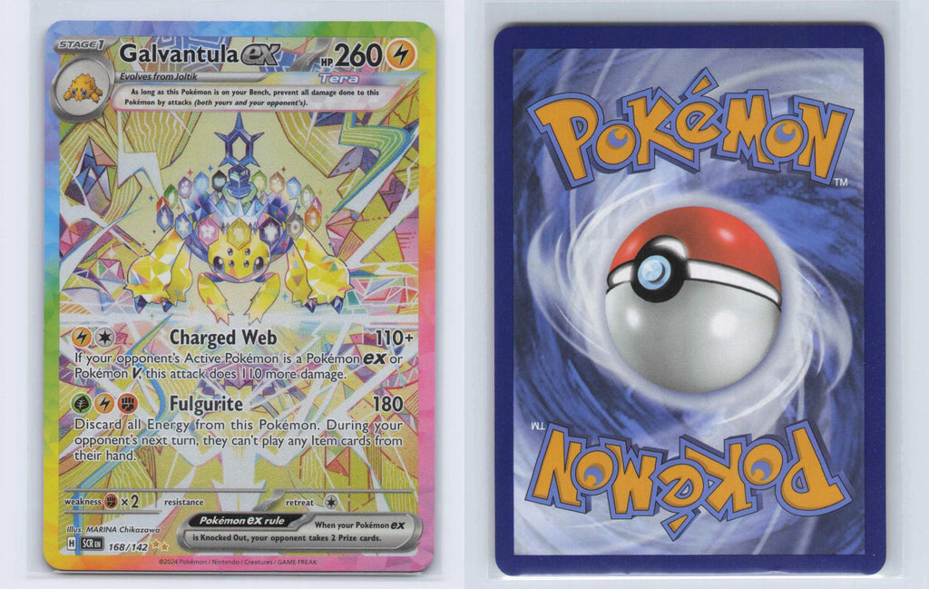 (#168/142) Galvantula ex - Holo [Stellar Crown]