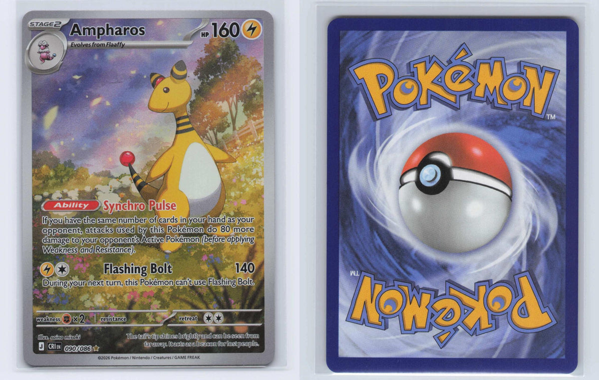 (#090/086) Ampharos - Holo [Chaos Rising]