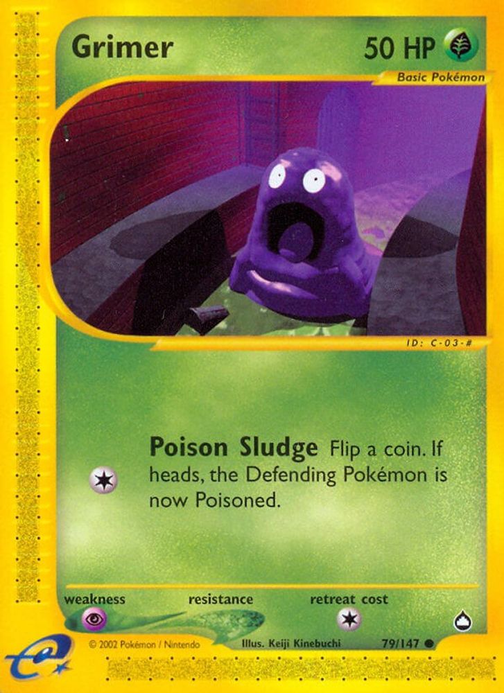 (#79/147) Grimer - Normal [Aquapolis]