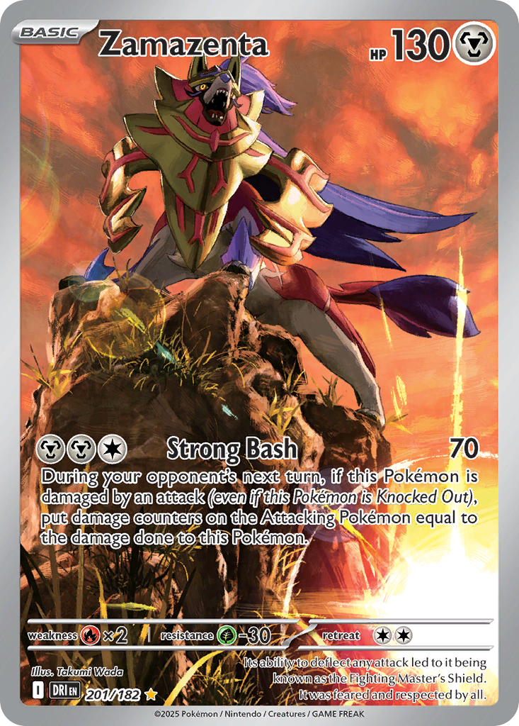 (#201/182) Zamazenta - Holo [Destined Rivals]