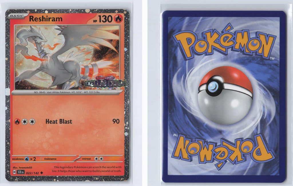 (#022/142) Reshiram (Stellar Crown Stamped) - Holo [Miscellaneous Cards & Products]