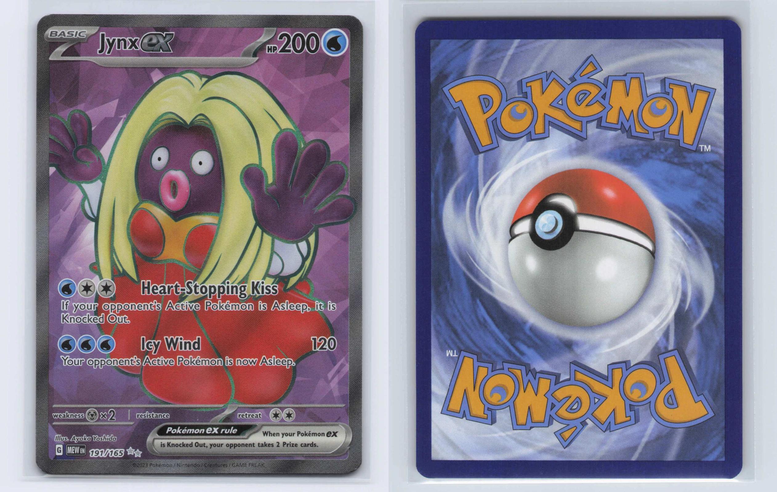 (#191/165) Jynx ex - Holo [151]