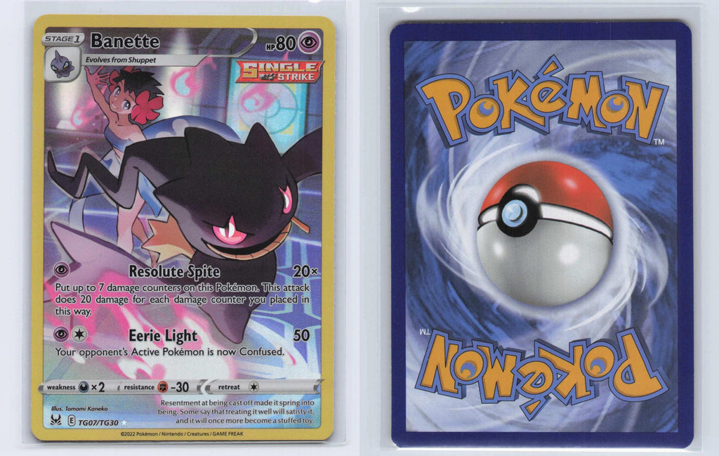 (#TG07/TG30) Banette - Holo [Lost Origin Trainer Gallery]