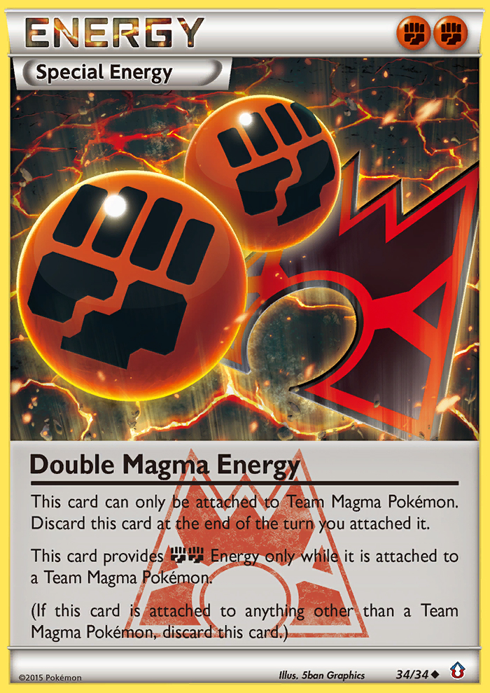 (#34/34) Double Magma Energy - Normal [Double Crisis]