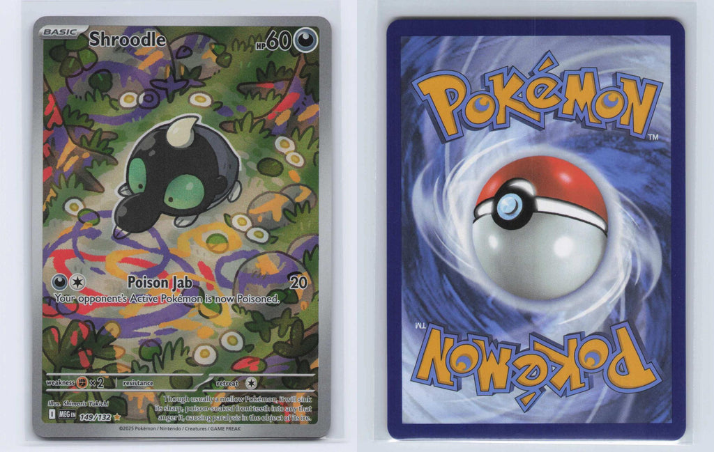 (#149/132) Shroodle - Holo [Mega Evolution]