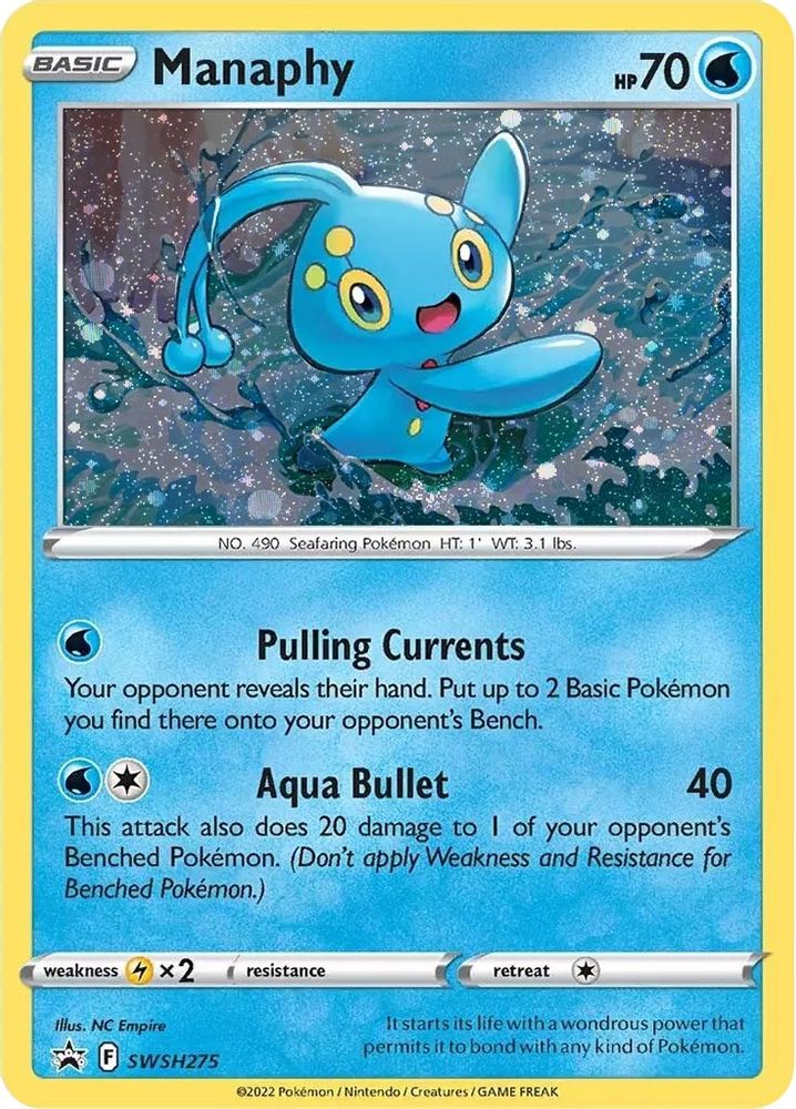 (#SWSH275) Manaphy - Holo [Sword & Shield Promo]