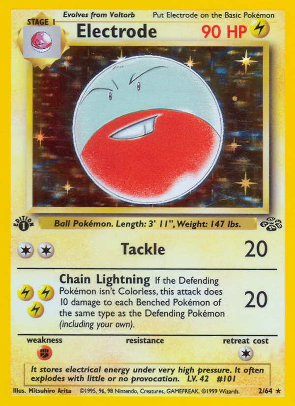 (#2/64) Electrode - Unlimited Holo [Jungle]