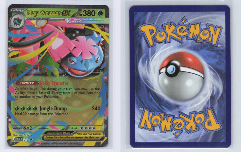 (#013) Mega Venusaur ex - Holo [ME: Mega Evolution Promo]