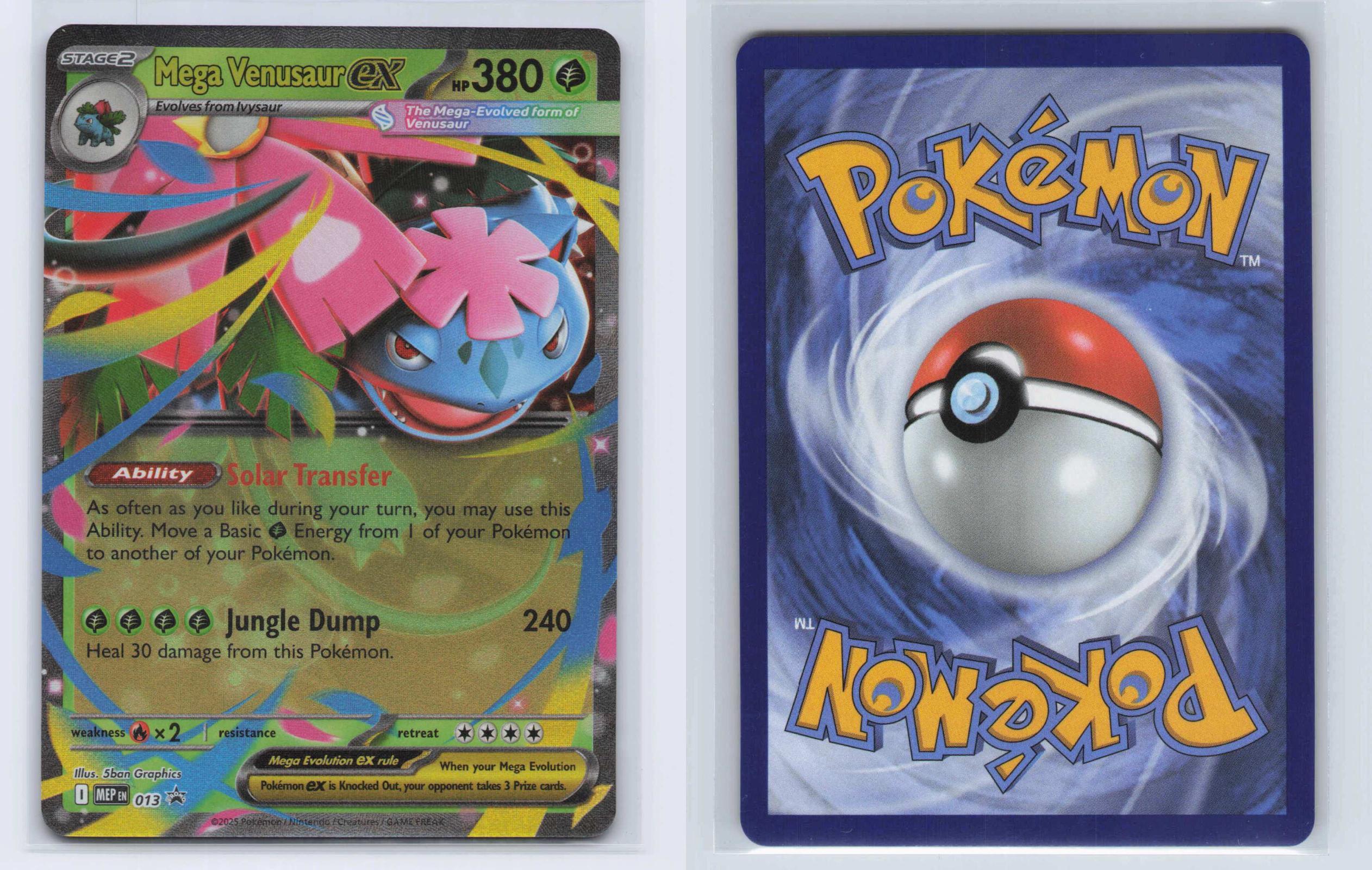 (#013) Mega Venusaur ex - Holo [ME: Mega Evolution Promo]