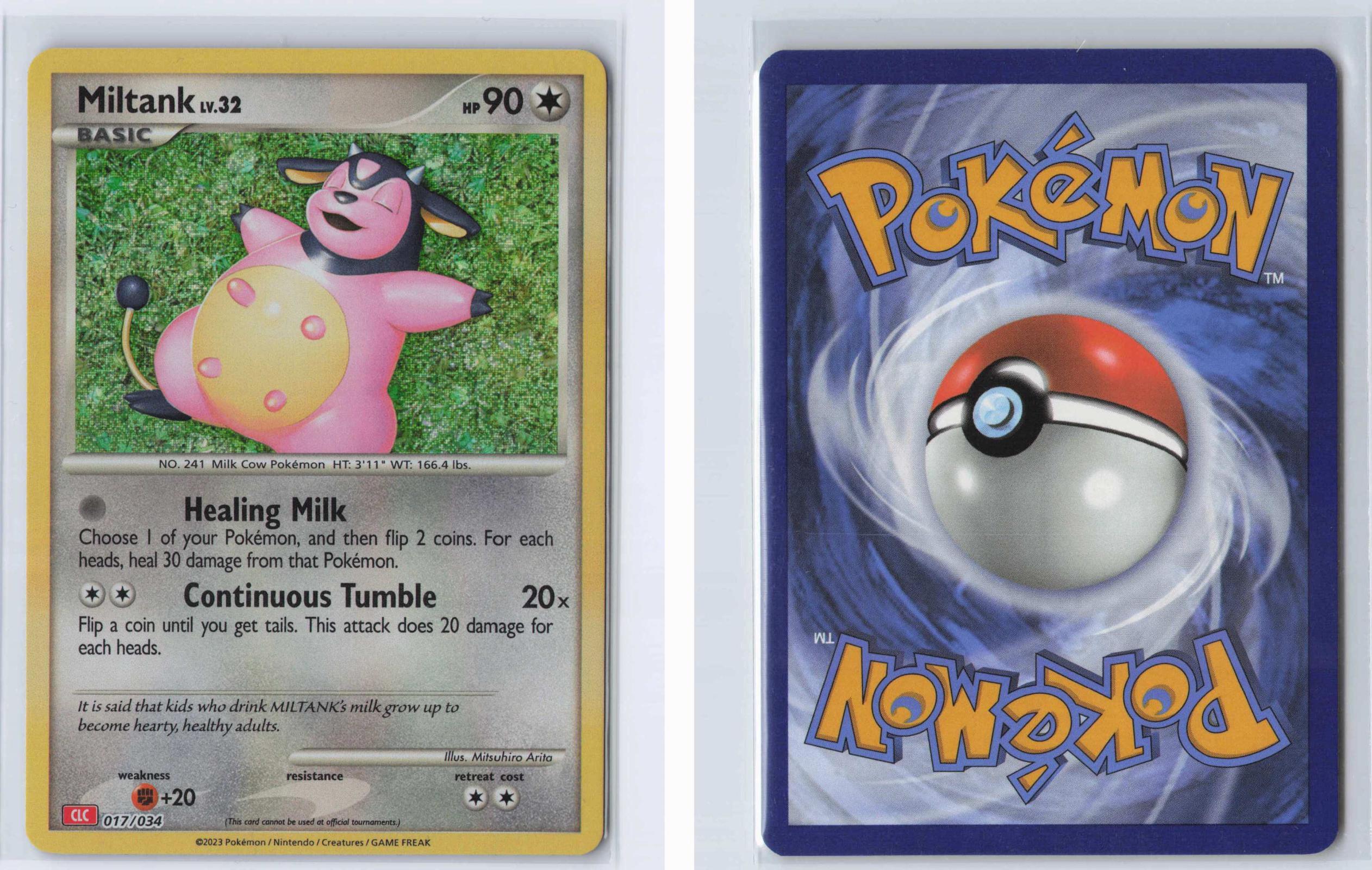 (#017/034) Miltank - Holo [Trading Card Game Classic]