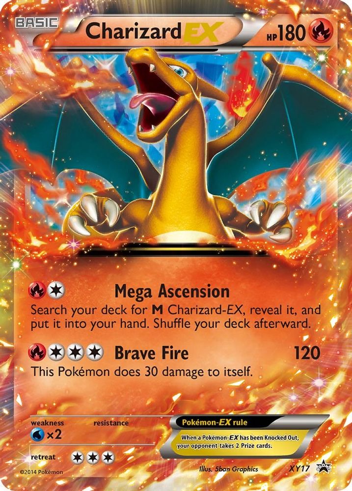 (#XY17) Charizard EX - Holo [XY Promo]