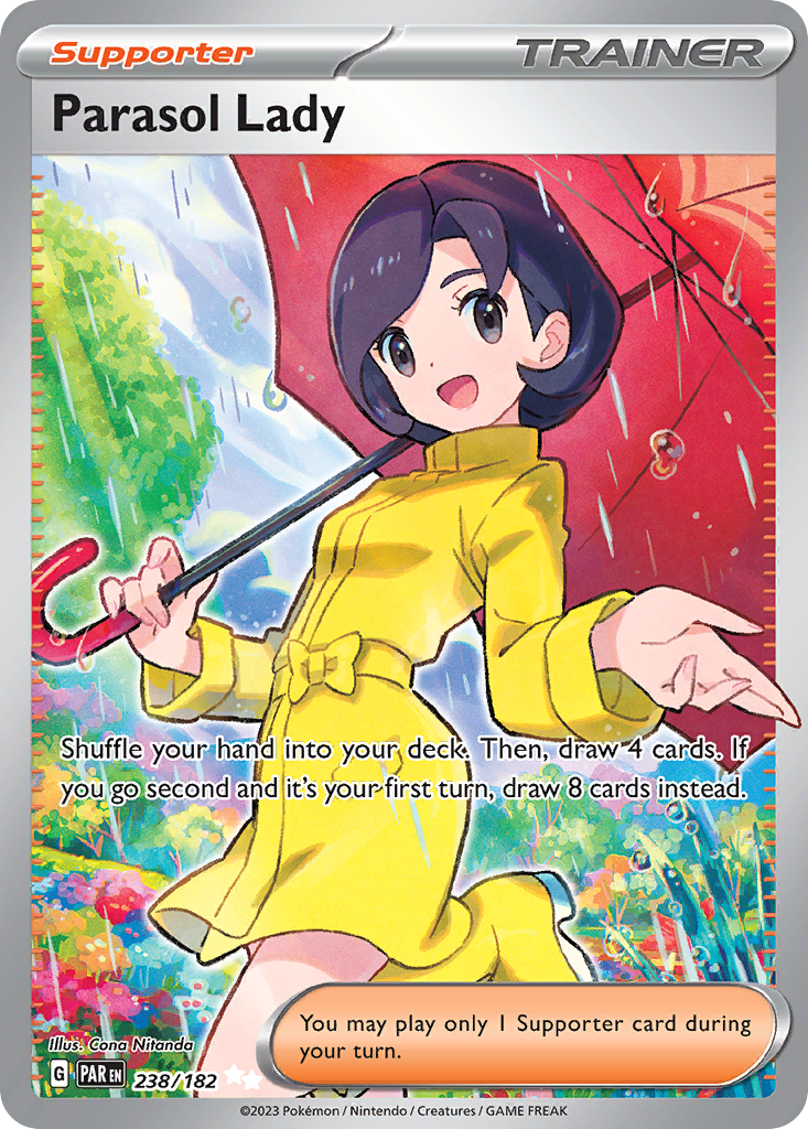 (#238/182) Parasol Lady - Holo [Paradox Rift]