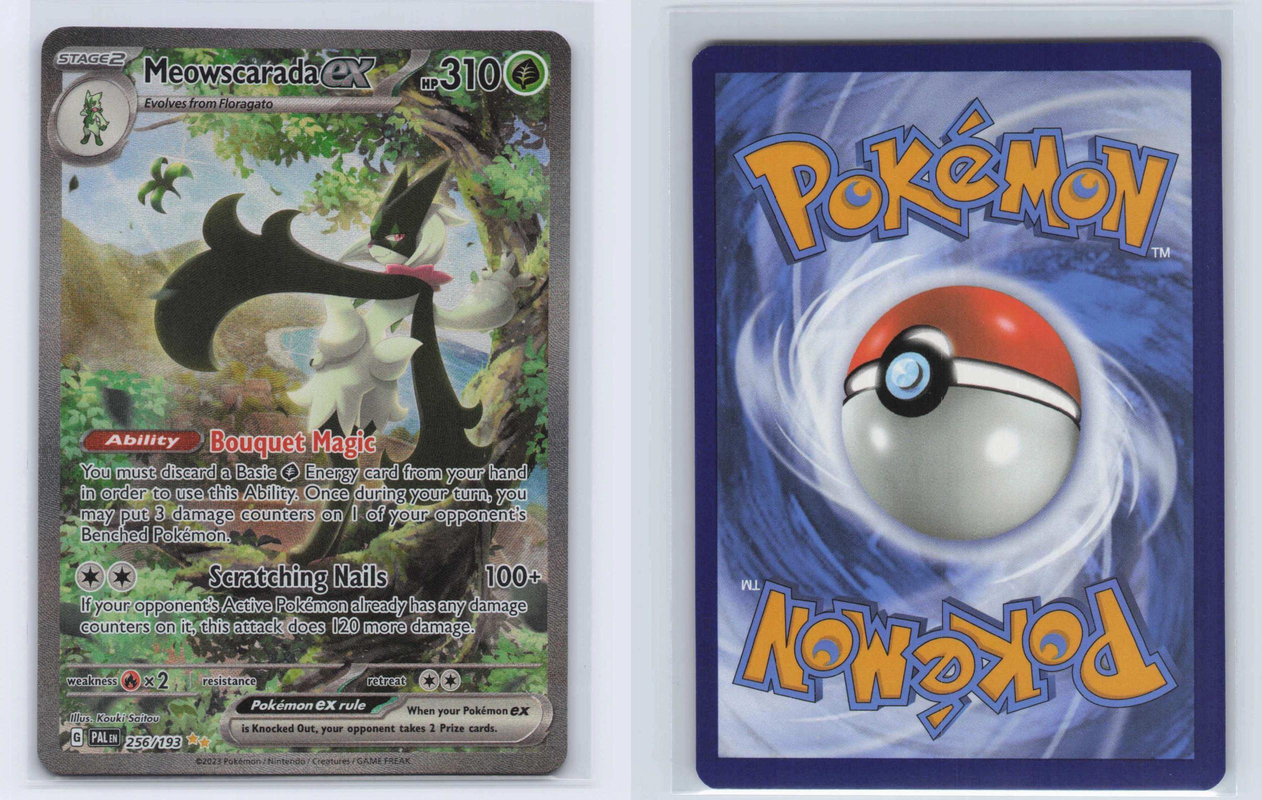 (#256/193) Meowscarada ex - Holo [Paldea Evolved]