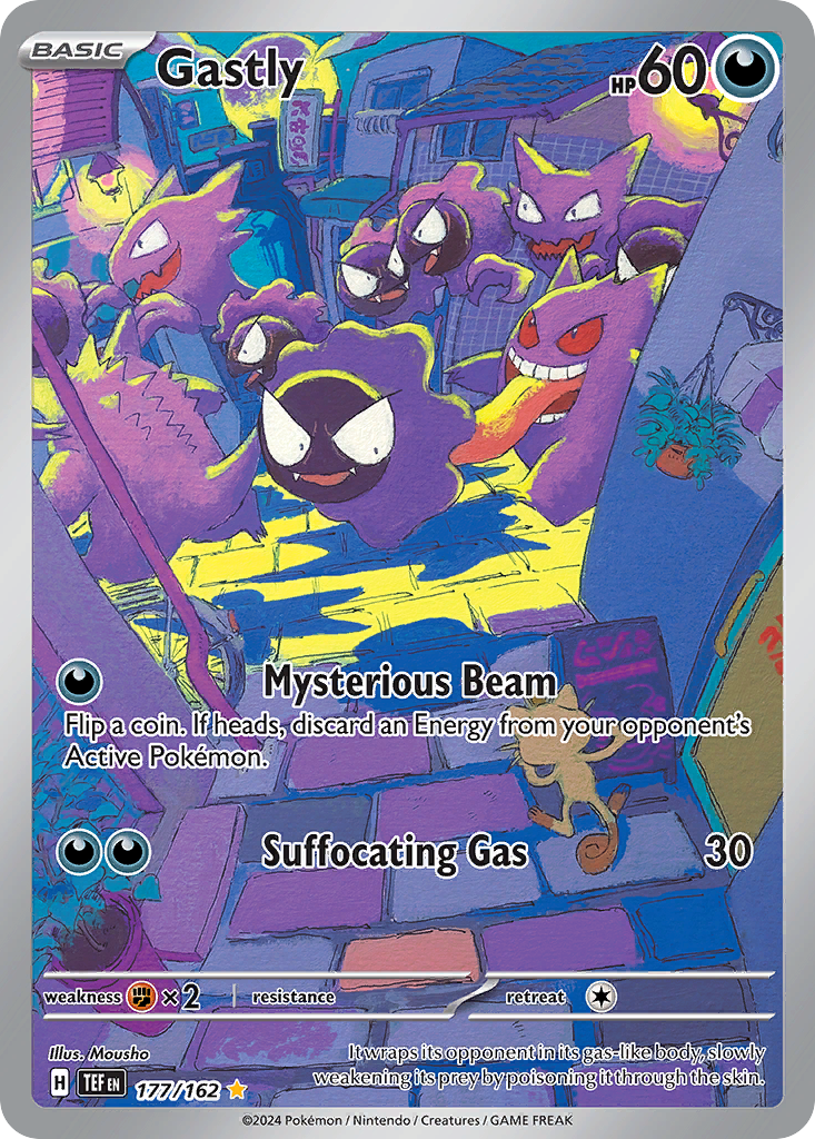 (#177/162) Gastly - Holo [Temporal Forces]