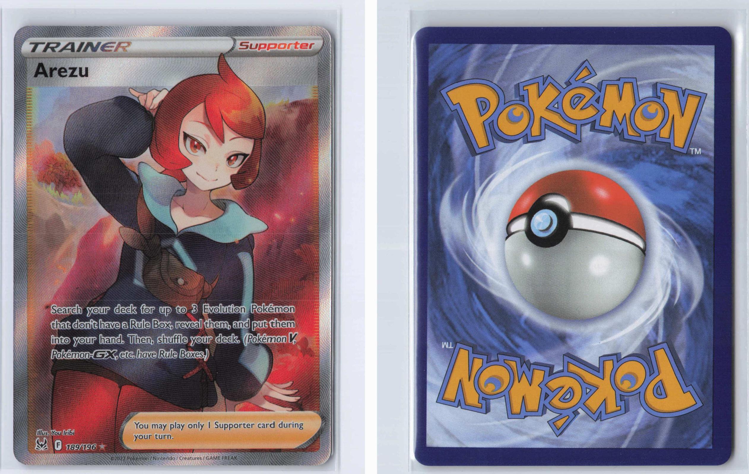 (#189/196) Arezu - Holo [Lost Origin]
