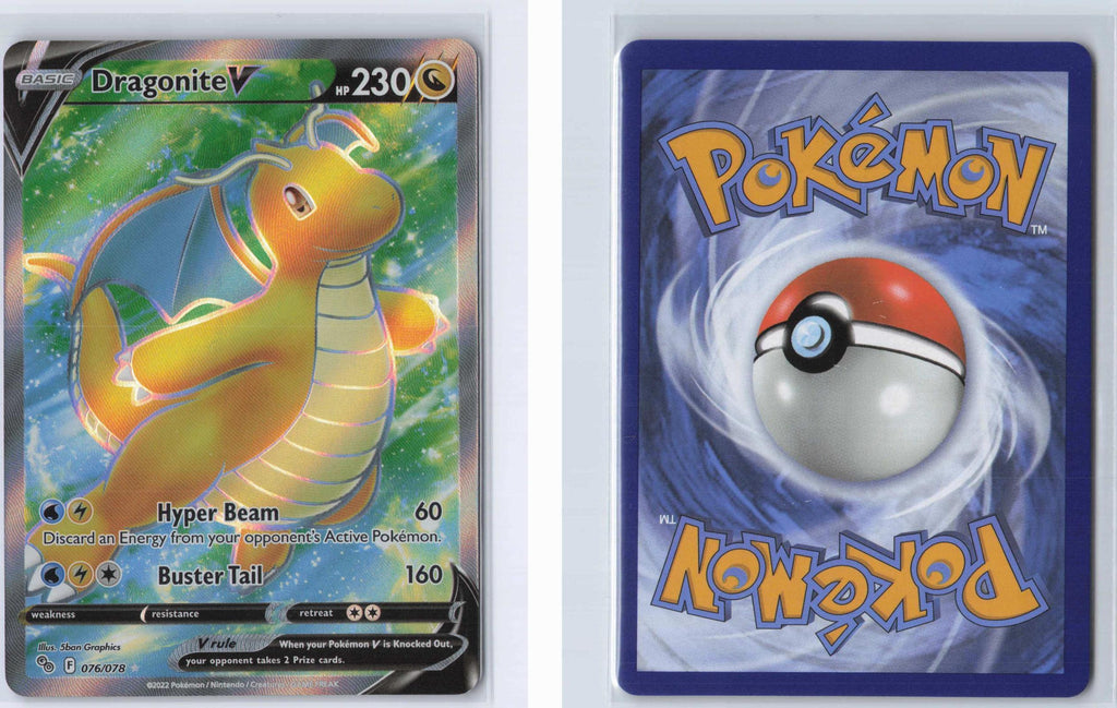 (#076/078) Dragonite V - Holo [Pokemon GO]