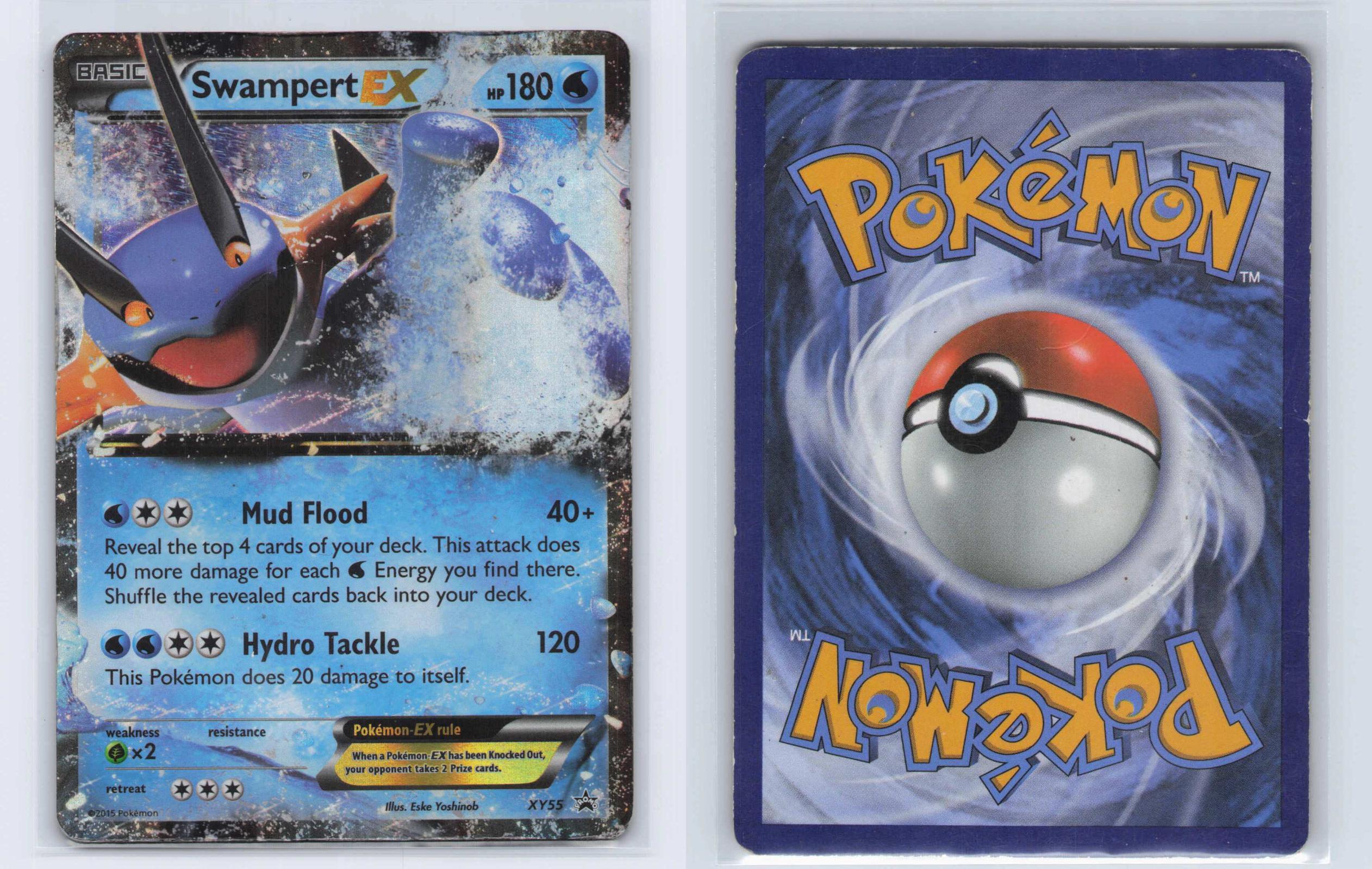 (#XY55) Swampert EX - Holo [XY Promo]